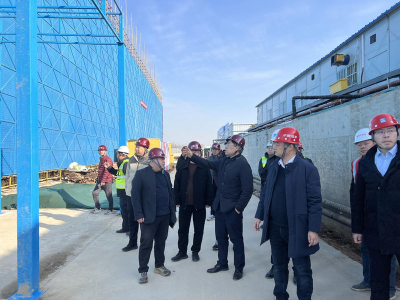 集團公司黨委書記、董事長汪洋深入一線開展項目調研和安全生產檢查
